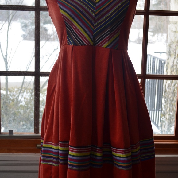 retro syle skater dress - Picture 2 of 8